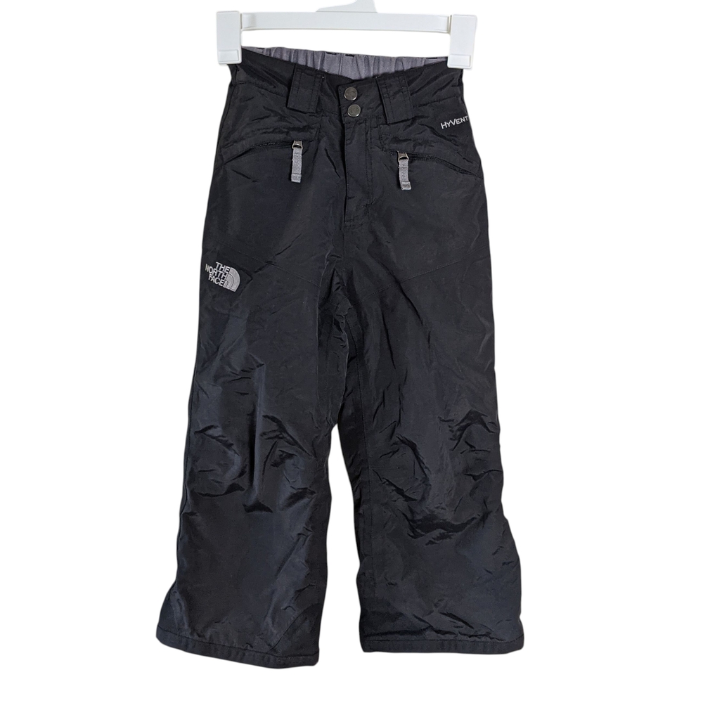 The North Face Boys Black Insulated Snow Pants Size XS